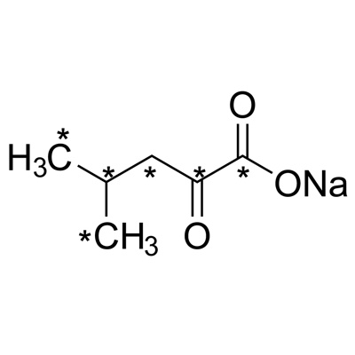 α-Ketoisocaproic acid, sodium salt (¹³C₆, 99%)