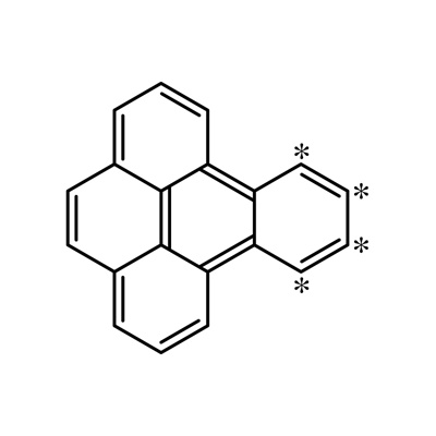 Benzo[𝑒]pyrene (¹³C₄, 99%) 100 µg/mL in nonane