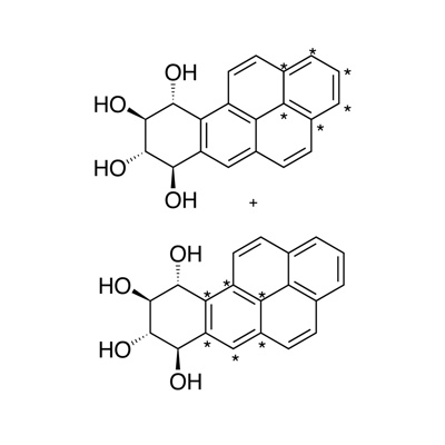 (±)-Benzo[𝑎]pyrene-R-7,𝑡-8,C-9,𝑡-10-tetrahydro-tetrol (ring-¹³C₆, 99%) 100 µg/mL in MeOH CP 97%
