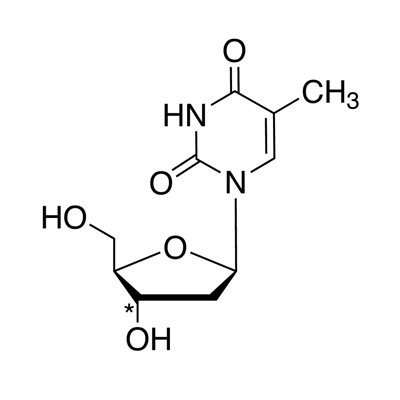 Thymidine (deoxyribose-3-¹³C, 99%)