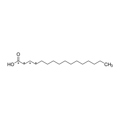 Palmitic acid (1,2,3,4-¹³C₄, 99%)