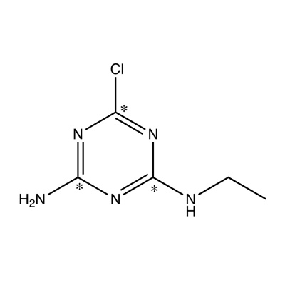 Desisopropylatrazine (ring-¹³C₃, 99%) 100 µg/mL in acetonitrile