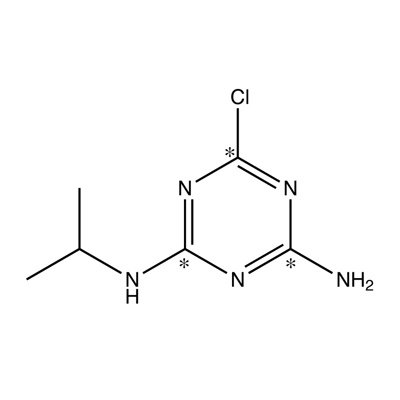 Desethylatrazine (ring-¹³C₃, 99%) 100 µg/mL in acetonitrile CP 97%