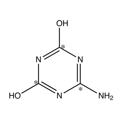 Ammelide (ring-¹³C₃, 99%) 100 µg/mL in 80:20 water:diethylamine