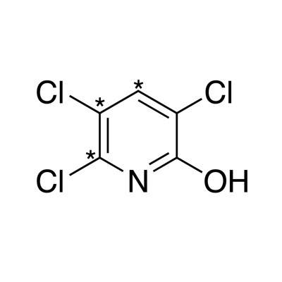 3,5,6-Trichloro-2-pyridinol (TCPy) (4,5,6-¹³C₃, 99%) 100 µg/mL in acetonitrile CP 97%