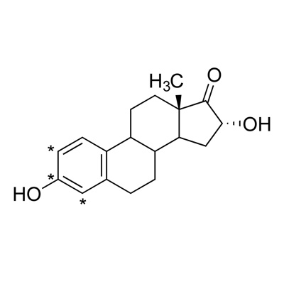 16 α-Hydroxyestrone (2,3,4-¹³C₃,99%) 100 µg/mL in methanol