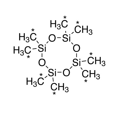 Octamethylcyclotetrasiloxane "D4" (octamethyl-¹³C₈, 98%) 100 µg/mL in MTBE