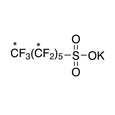 Potassium perfluoro-1-hexanesulfonate (PFHxS) (¹³C₆, 99%) 50 µg/mL in MeOH
