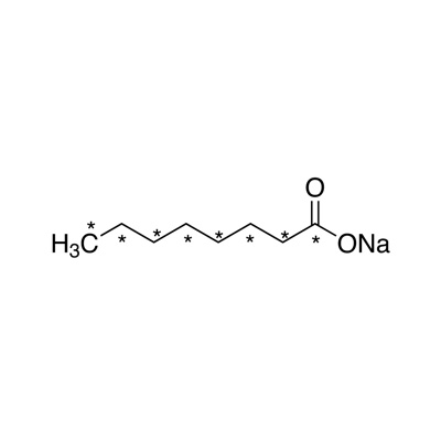 Sodium octanoate (¹³C₈, 99%)