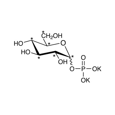 D-Galactose-1-phosphate, dipotassium salt (galactose-¹³C₆, 99%)