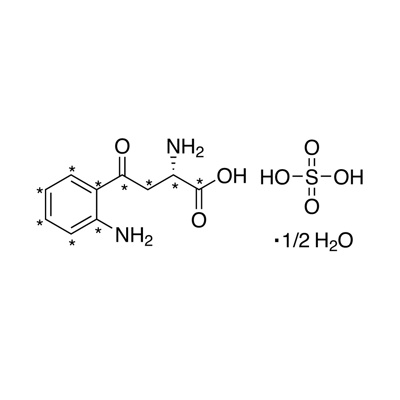 L-Kynurenine sulfate·1/2H₂O (¹³C₁₀, 99%)