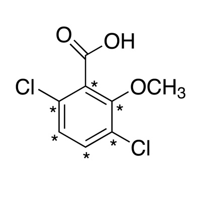 Dicamba (ring-¹³C₆, 99%) 100 µg/mL in methanol