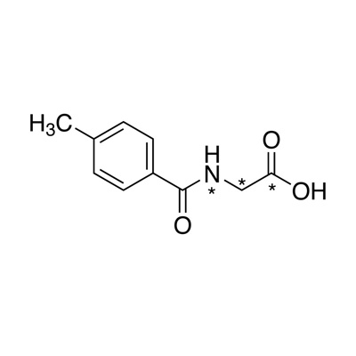 4-Methylhippuric acid (glycine-1,2-¹³C, 99%; ¹⁵N, 99%)