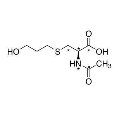 𝑁-Acetyl-𝑆-(3-hydroxypropyl)-L-cysteine (cysteine-¹³C₃, 99%; acetyl-1-¹³C, 99%; ¹⁵N,99%)