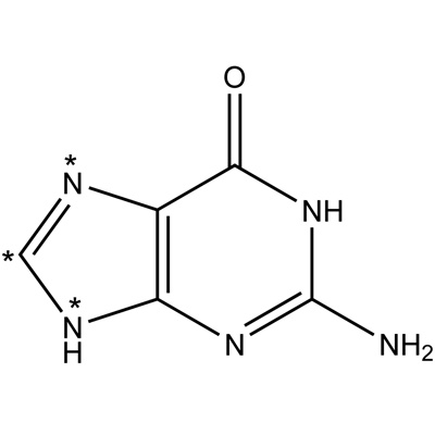 Guanine (8-¹³C, 98%; 7,9-¹⁵N₂, 98%)
