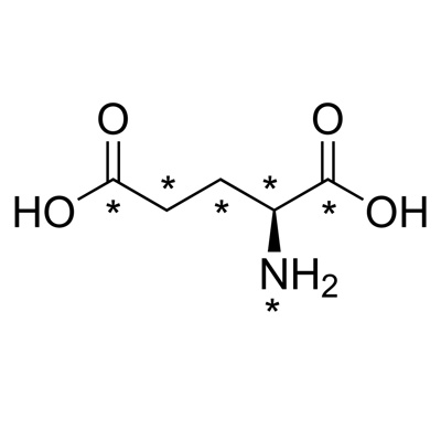 L-Glutamic acid (¹³C₅, 99%; ¹⁵N, 99%)