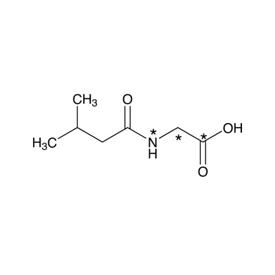 Glycine, 𝑁-isovaleryl (glycine-¹³C₂, 99%; ¹⁵N, 99%)