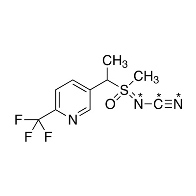 Sulfoxaflor (cyano-¹³C, 99%; cyano-¹⁵N, imine-¹⁵N, 98%) 100 µg/mL in methanol