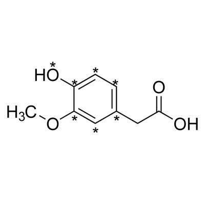 Homovanillic acid (ring-¹³C₆, 99%; 4-hydroxy- ¹⁸O, 90-95%)
