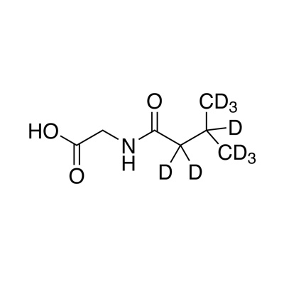 Glycine, 𝑁-isovaleryl (isovaleryl-D₉, 98%)