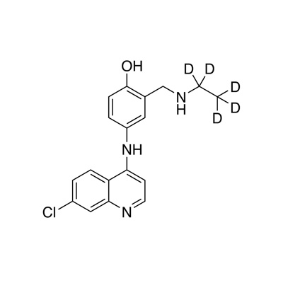 Desethylamodiaquine (ethyl-D₅, 97%)