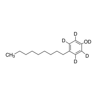 p-𝑛-Nonylphenol (ring-D₄,OD, 98%) 100 µg/mL in methanol-OD