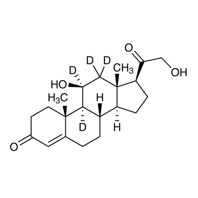 Corticosterone (9,11,12,12-D₄, 98%) 100 µg/mL in acetonitrile, CP 97%