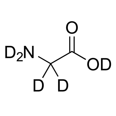 Glycine (D₅, 80%)