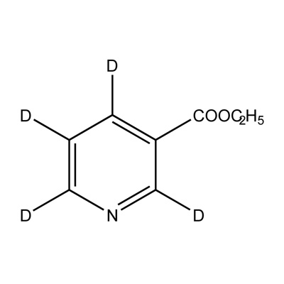 Nicotinic acid, ethyl ester (2,4,5,6-D₄, 98%)