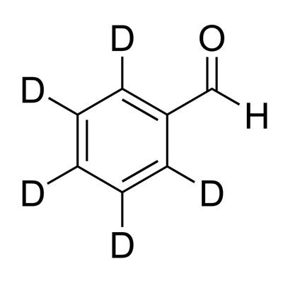 Benzaldehyde (ring-D₅, 98%) + 0.1% hydroquinone