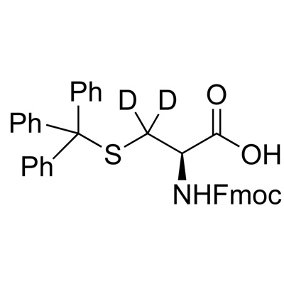 L-Cysteine-𝑁-Fmoc, S-trityl (3,3-D₂, 98%)