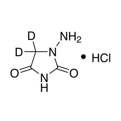 1-Aminohydantoin hydrochloride (AHD) (5,5-D₂, 96%) 100 µg/mL in CD₃CN