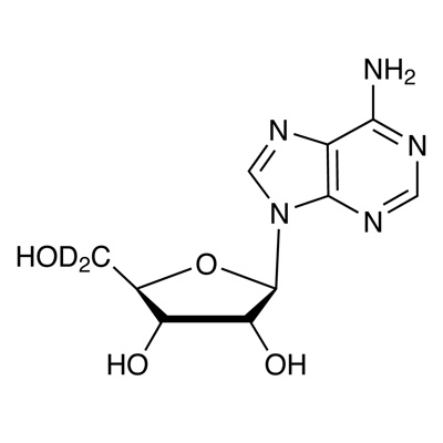 Adenosine (ribose-5,5-D₂, 98%)
