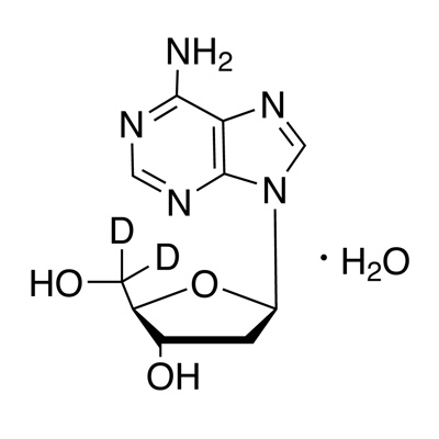 2′-Deoxyadenosine·H₂O (ribose-5,5-D₂, 98%)