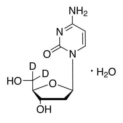 2′-Deoxycytidine·H₂O (ribose-5,5-D₂, 98%)