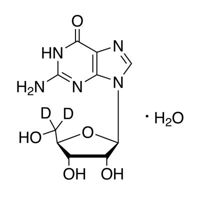 Guanosine·H₂O (ribose-5,5-D₂, 98%)
