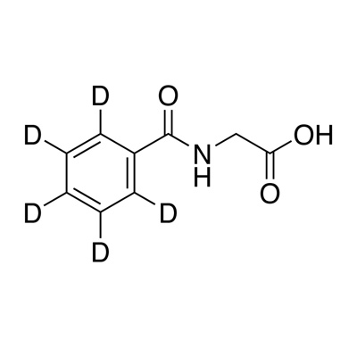 Glycine, 𝑁-benzoyl (hippuric acid) (benzoyl-D₅, 98%)
