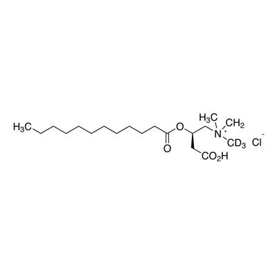 L-Carnitine·HCl, 𝑂-dodecanoyl (𝑁-methyl-D₃, 98%)