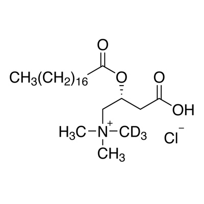L-Carnitine·HCl, 𝑂-octadecanoyl (𝑁-methyl-D₃, 98%)