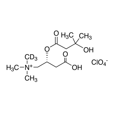 L-Carnitine·ClO₄, 3-hydroxyisovaleryl (𝑁-methyl-D₃, 98%)