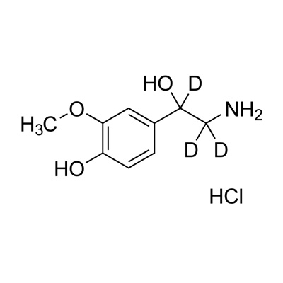 DL-Normetanephrine·HCl (A,B,B-D₃, 98%)