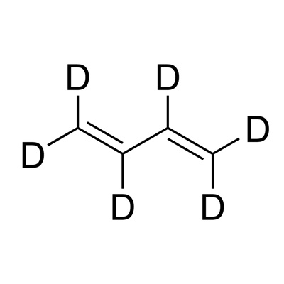 1,3-Butadiene (D₆, 98%) + hydroquinone