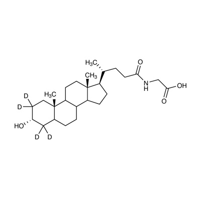 Glycolithocholic acid (2,2,4,4-D₄, 98%)