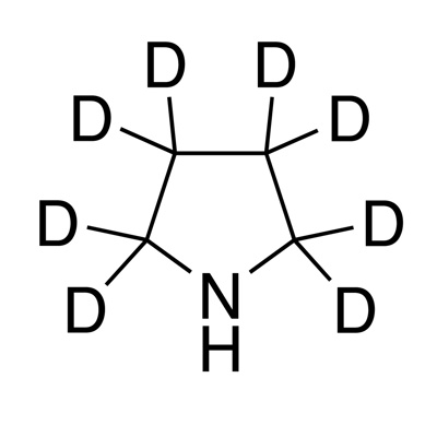 Pyrrolidine-2,2,3,3,4,4,5,5-D₈ (D, 98%)