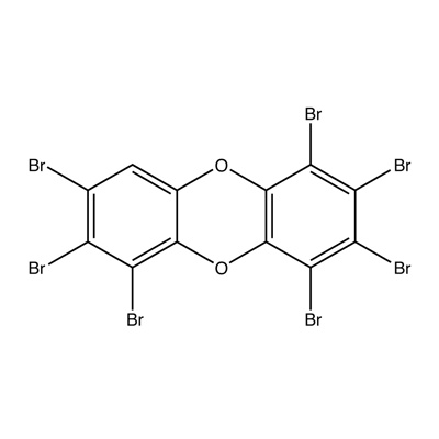 1,2,3,4,6,7,8-Heptabromodibenzo-𝑝-dioxin (unlabeled) 5 µg/mL in nonane:toluene (70:30)