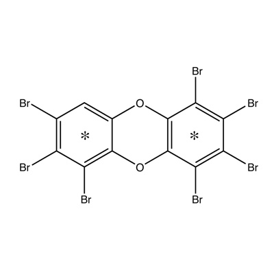 1,2,3,4,6,7,8-Heptabromodibenzo-𝑝-dioxin (¹³C₁₂, 99%) 5 µg/mL in nonane:toluene (70:30)