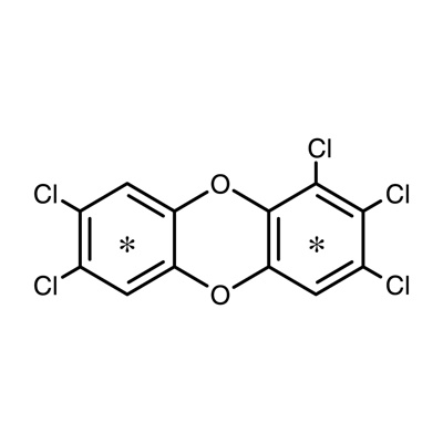 1,2,3,7,8-Pentachlorodibenzo-𝑝-dioxin (¹³C₁₂, 99%) 50 µg/mL in nonane