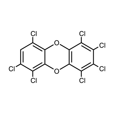1,2,3,4,6,7,9-Heptachlorodibenzo-𝑝-dioxin (unlabeled) 50 µg/mL in nonane