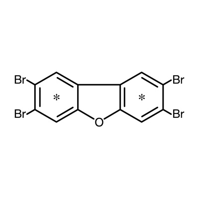 2,3,7,8-Tetrabromodibenzofuran (¹³C₁₂, 99%) 5 µg/mL in nonane