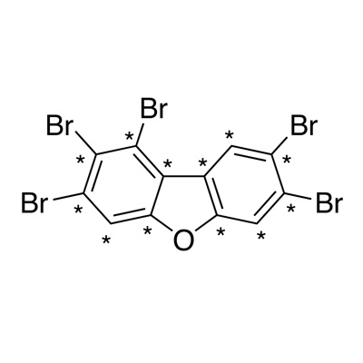 1,2,3,7,8-Pentabromodibenzofuran (¹³C₁₂, 99%) 5 µg/mL in nonane